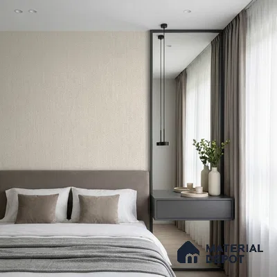 6833-2 | 5 Meter x 42 Inches Fabric Look Wallpaper - 57.41 Sq. Ft.
