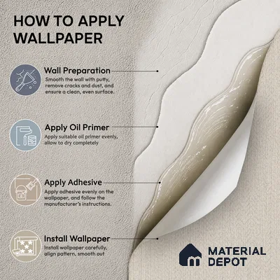 6833-2 | 5 Meter x 42 Inches Fabric Look Wallpaper - 57.41 Sq. Ft.