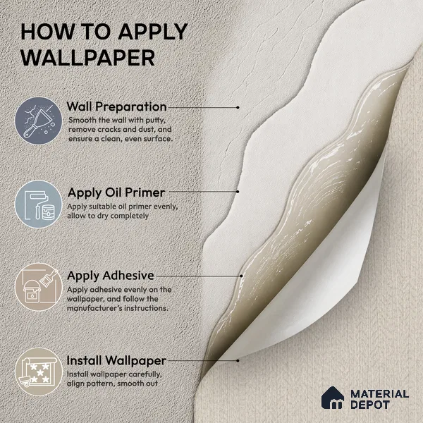 6833-2 | 5 Meter x 42 Inches Fabric Look Wallpaper - 57.41 Sq. Ft.
