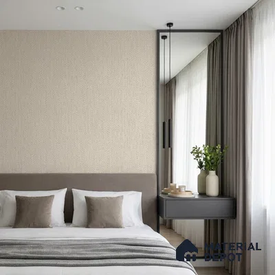 6833-3 | 5 Meter x 42 Inches Fabric Look Wallpaper - 57.41 Sq. Ft.