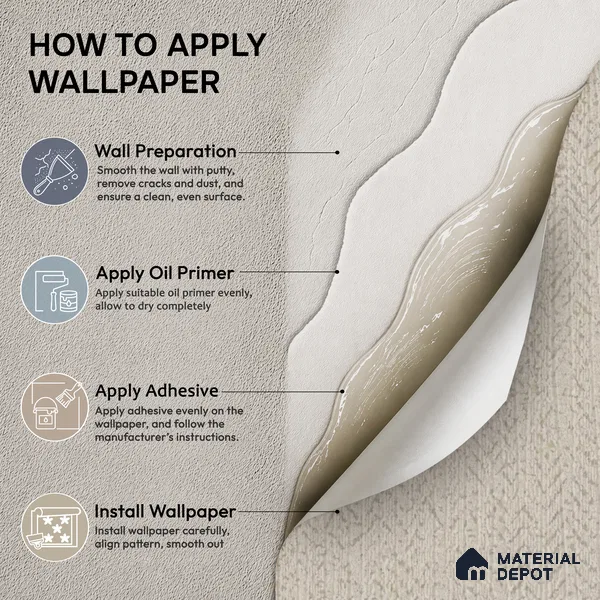 6833-3 | 5 Meter x 42 Inches Fabric Look Wallpaper - 57.41 Sq. Ft.