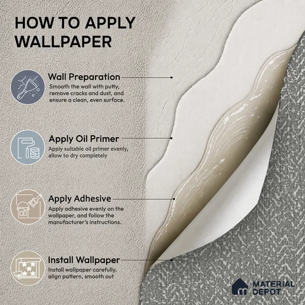 6833-6 | 5 Meter x 42 Inches Fabric Look Wallpaper - 57.41 Sq. Ft.