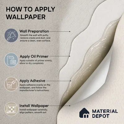6847-1 | 5 Meter x 42 Inches Fabric Look Wallpaper - 57.41 Sq. Ft.