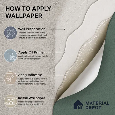6847-2 | 5 Meter x 42 Inches Fabric Look Wallpaper - 57.41 Sq. Ft.