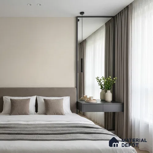 6832-4 | 5 Meter x 42 Inches Fabric Look Wallpaper - 57.41 Sq. Ft.