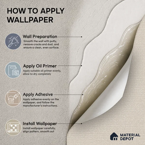 6832-4 | 5 Meter x 42 Inches Fabric Look Wallpaper - 57.41 Sq. Ft.