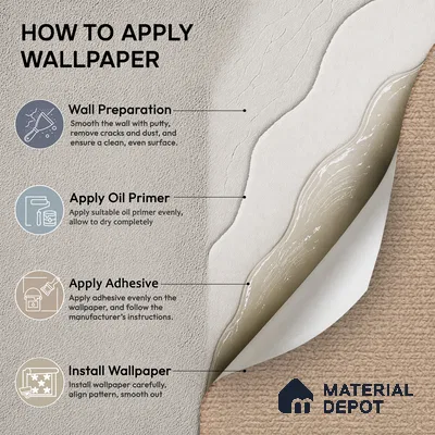 6832-5 | 5 Meter x 42 Inches Fabric Look Wallpaper - 57.41 Sq. Ft.