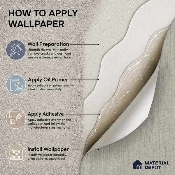 6844-1 | 5 Meter x 42 Inches Fabric Look Wallpaper - 57.41 Sq. Ft.