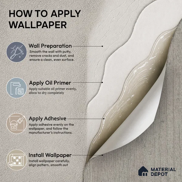 6844-2 | 5 Meter x 42 Inches Fabric Look Wallpaper - 57.41 Sq. Ft.
