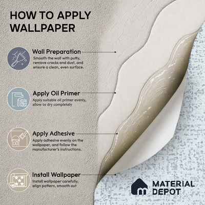 6853-4 | 5 Meter x 42 Inches Fabric Look Wallpaper - 57.41 Sq. Ft.