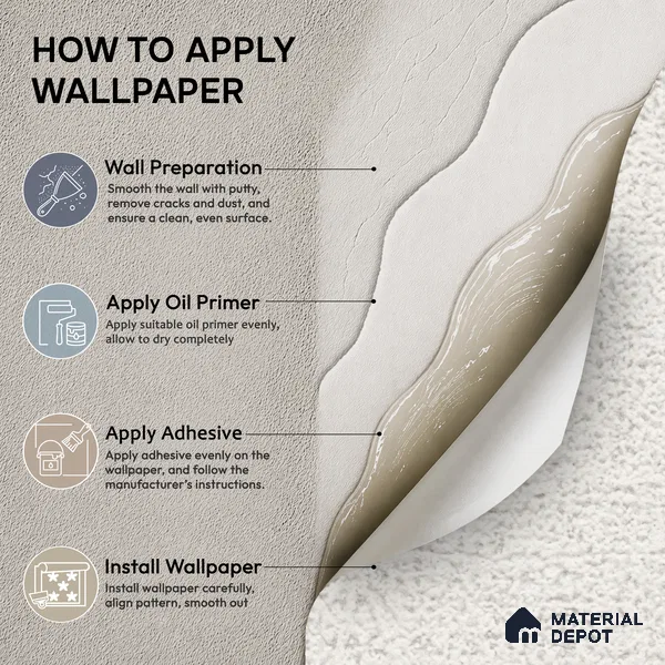 6853-1 | 5 Meter x 42 Inches Fabric Look Wallpaper - 57.41 Sq. Ft.