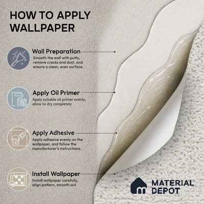 6853-3 | 5 Meter x 42 Inches Fabric Look Wallpaper - 57.41 Sq. Ft.