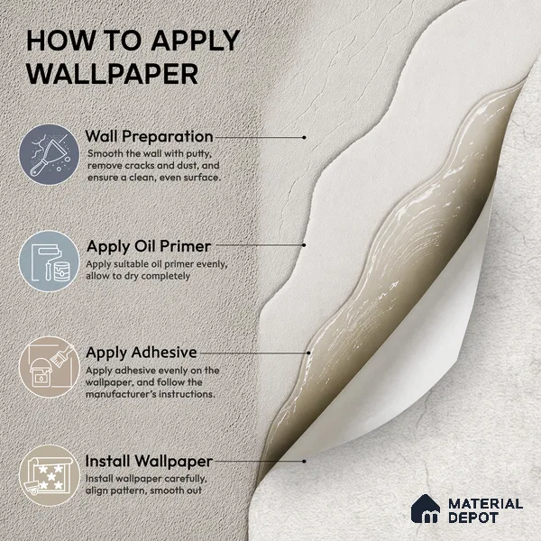 6839-1 | 5 Meter x 42 Inches Patterned Look Wallpaper - 57.41 Sq. Ft.