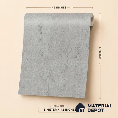 6839-2 | 5 Meter x 42 Inches Patterned Look Wallpaper - 57.41 Sq. Ft.