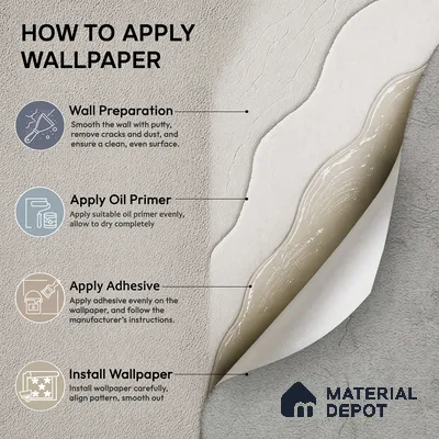 6839-3 | 5 Meter x 42 Inches Patterned Look Wallpaper - 57.41 Sq. Ft.