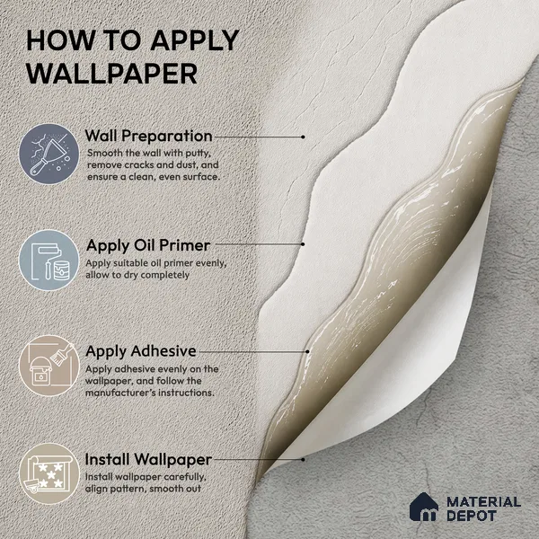 6839-3 | 5 Meter x 42 Inches Patterned Look Wallpaper - 57.41 Sq. Ft.