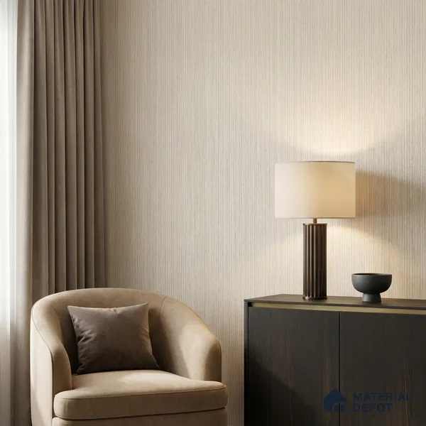 6835-4 | 5 Meter x 42 Inches Fabric Look Wallpaper - 57.41 Sq. Ft.