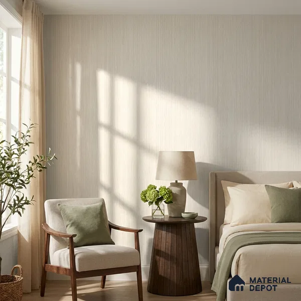 6835-4 | 5 Meter x 42 Inches Fabric Look Wallpaper - 57.41 Sq. Ft.
