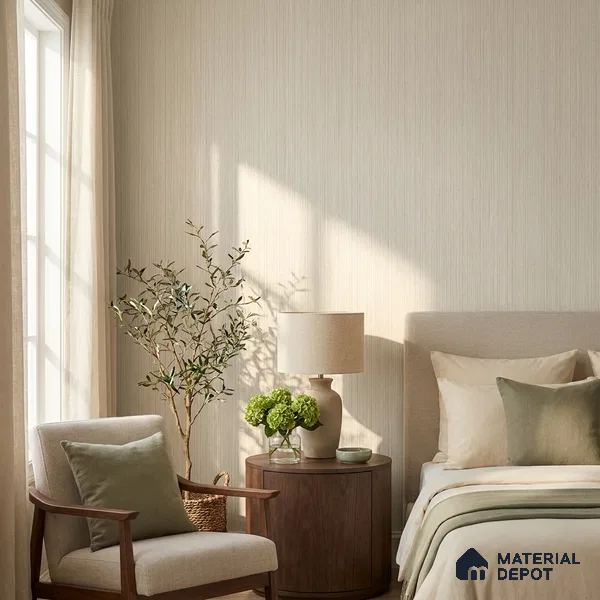 6835-5 | 5 Meter x 42 Inches Fabric Look Wallpaper - 57.41 Sq. Ft.
