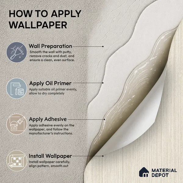 6835-5 | 5 Meter x 42 Inches Fabric Look Wallpaper - 57.41 Sq. Ft.
