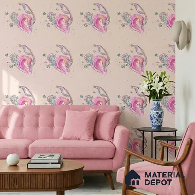 6860-2 | 5 Meter x 42 Inches Abstract Look Wallpaper - 57.41 Sq. Ft.