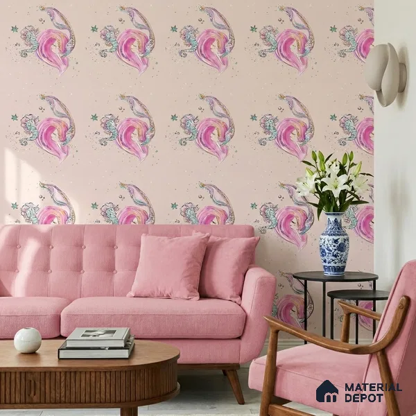 6860-2 | 5 Meter x 42 Inches Abstract Look Wallpaper - 57.41 Sq. Ft.
