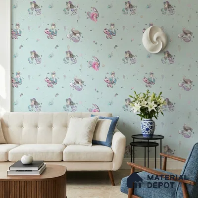 6860-1 | 5 Meter x 42 Inches Abstract Look Wallpaper - 57.41 Sq. Ft.