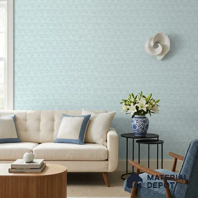 6861-1 | 5 Meter x 42 Inches Fabric Look Wallpaper - 57.41 Sq. Ft.