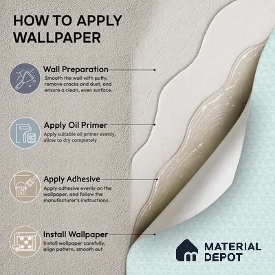 6861-1 | 5 Meter x 42 Inches Fabric Look Wallpaper - 57.41 Sq. Ft.
