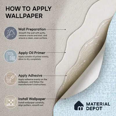 6867-2 | 5 Meter x 42 Inches Fabric Look Wallpaper - 57.41 Sq. Ft.
