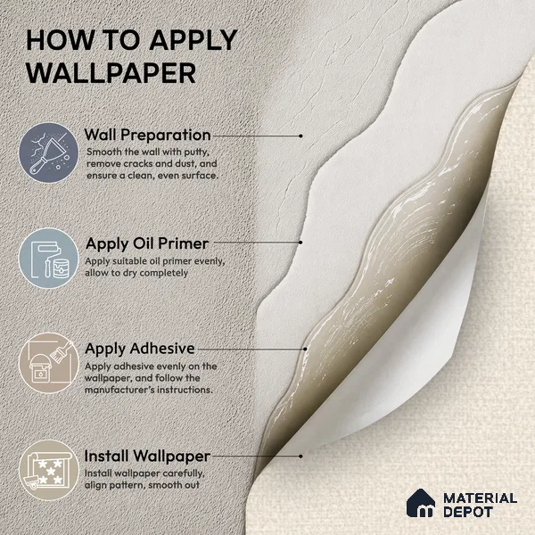 6867-1 | 5 Meter x 42 Inches Fabric Look Wallpaper - 57.41 Sq. Ft.