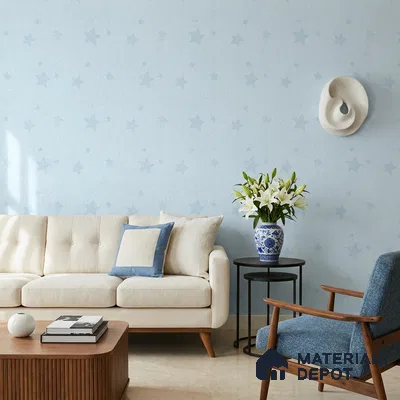 6866-2 | 5 Meter x 42 Inches Fabric Look Wallpaper - 57.41 Sq. Ft.