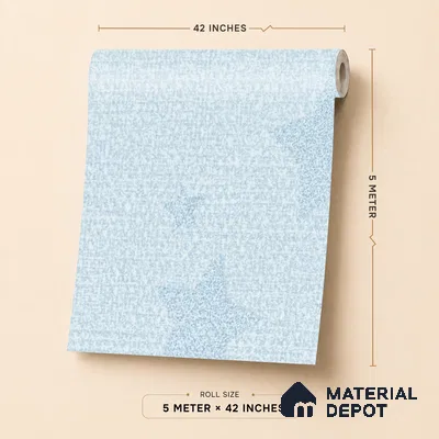 6866-2 | 5 Meter x 42 Inches Fabric Look Wallpaper - 57.41 Sq. Ft.