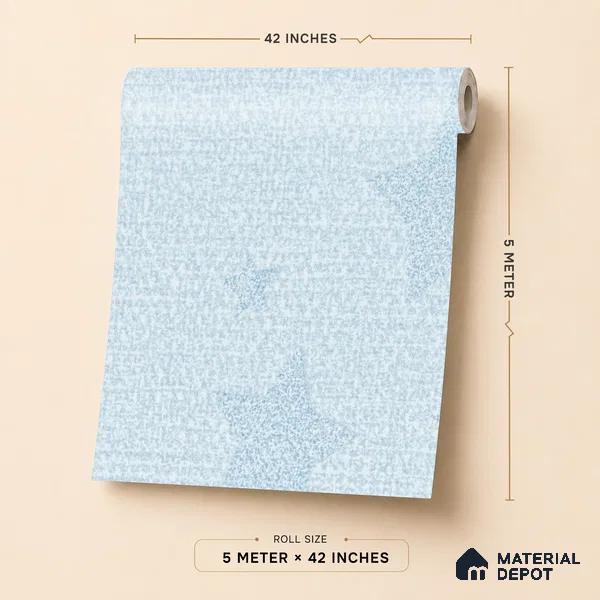 6866-2 | 5 Meter x 42 Inches Fabric Look Wallpaper - 57.41 Sq. Ft.