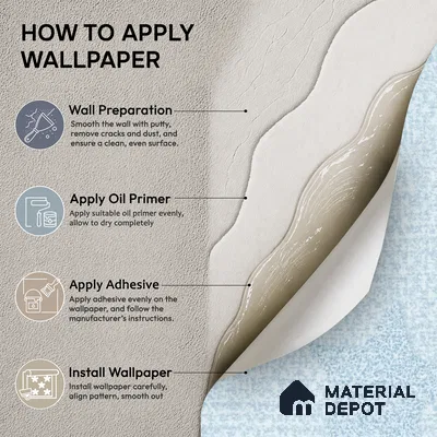 6866-2 | 5 Meter x 42 Inches Fabric Look Wallpaper - 57.41 Sq. Ft.