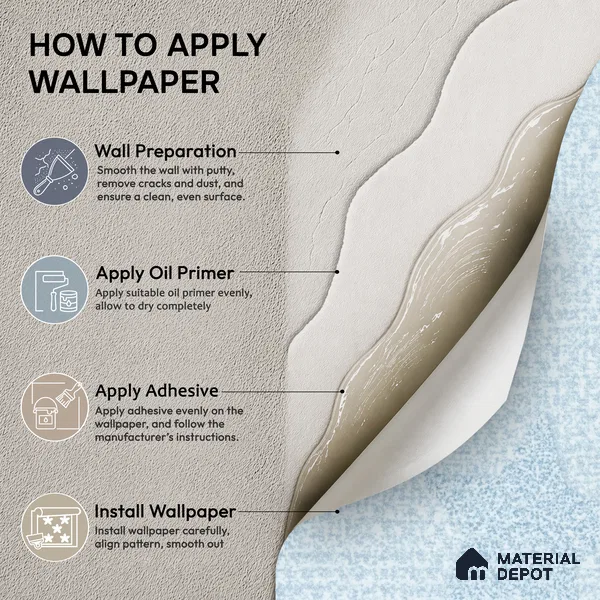 6866-2 | 5 Meter x 42 Inches Fabric Look Wallpaper - 57.41 Sq. Ft.