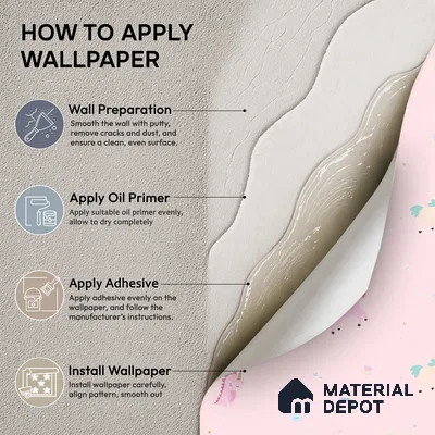 6864-1 | 5 Meter x 42 Inches Abstract Look Wallpaper - 57.41 Sq. Ft.