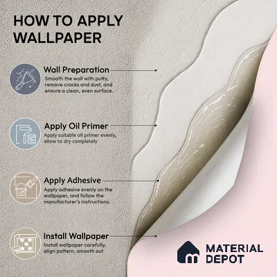 6865-1 | 5 Meter x 42 Inches Fabric Look Wallpaper - 57.41 Sq. Ft.