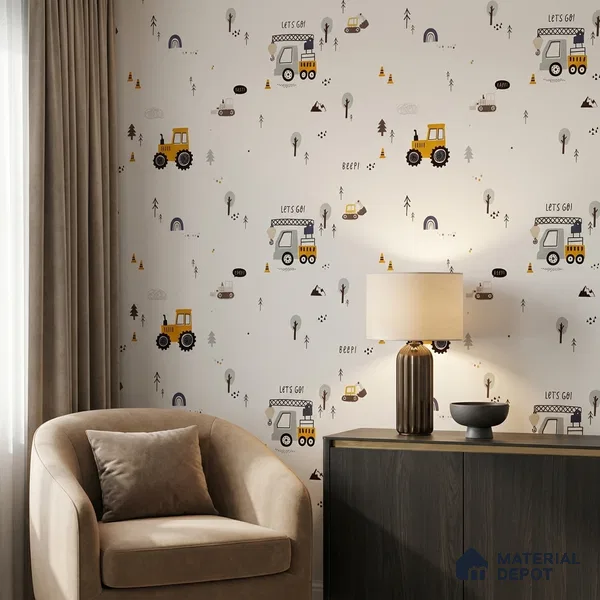6862-1 | 5 Meter x 42 Inches Abstract Look Wallpaper - 57.41 Sq. Ft.