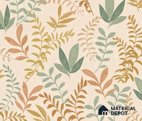 SO27062 | 10 Meter x 21 Inches Florals Look Wallpaper - 57.41 Sq. Ft.