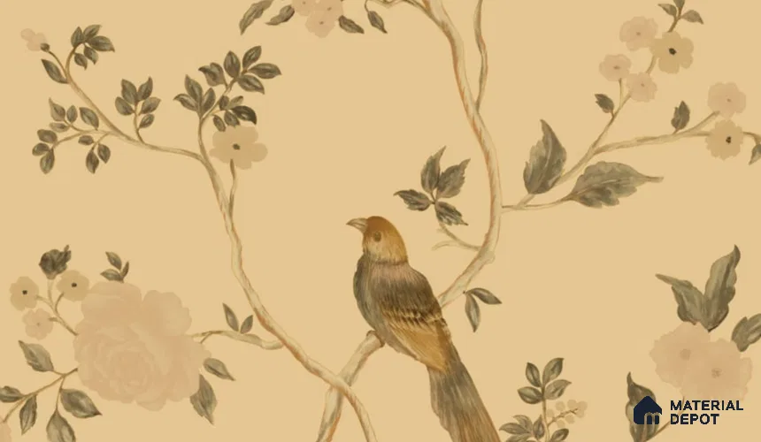 SA6201-4 | 10 Meter x 21 Inches Florals Look Wallpaper - 57.37 Sq. Ft.