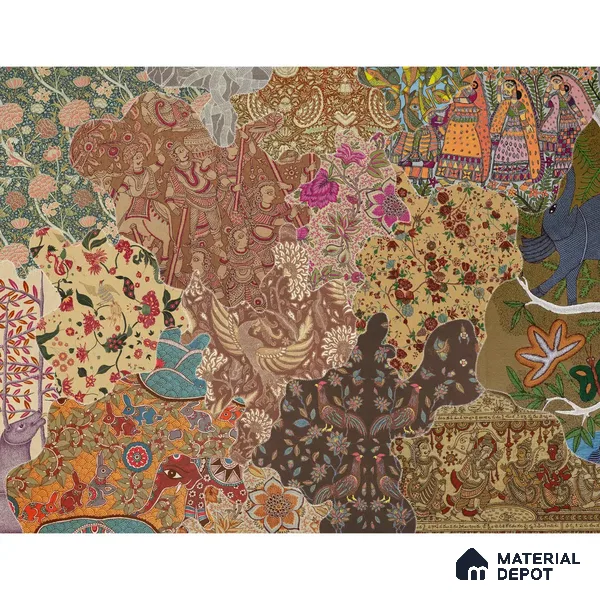Rang Rali, Indian Canvas Wallpaper | Customised Size Wallpaper