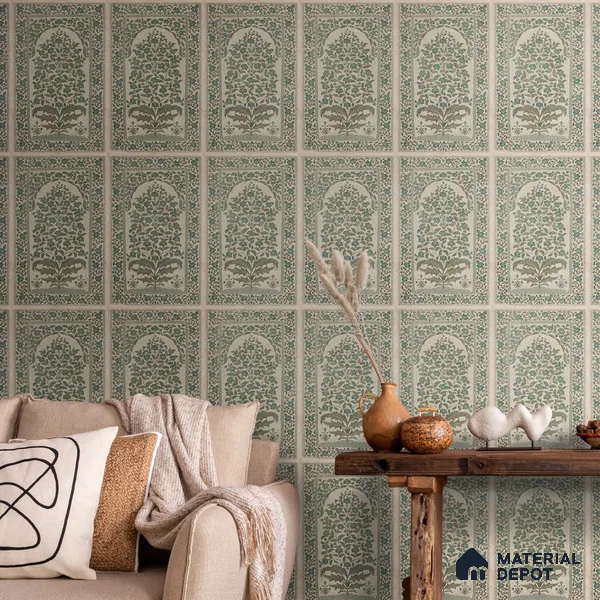 Madhur, Jharoka Style Soft Feel Wallpaper for Rooms