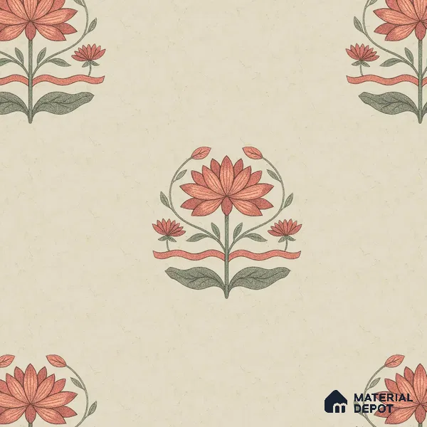 Kalika Indian Design Soft Feel Wallpaper