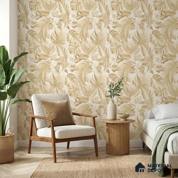 52524-2 | 5 Meter x 42 Inches Florals Look Wallpaper - 57.41 Sq. Ft.