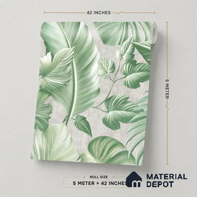 52524-3 | 5 Meter x 42 Inches Florals Look Wallpaper - 57.41 Sq. Ft.