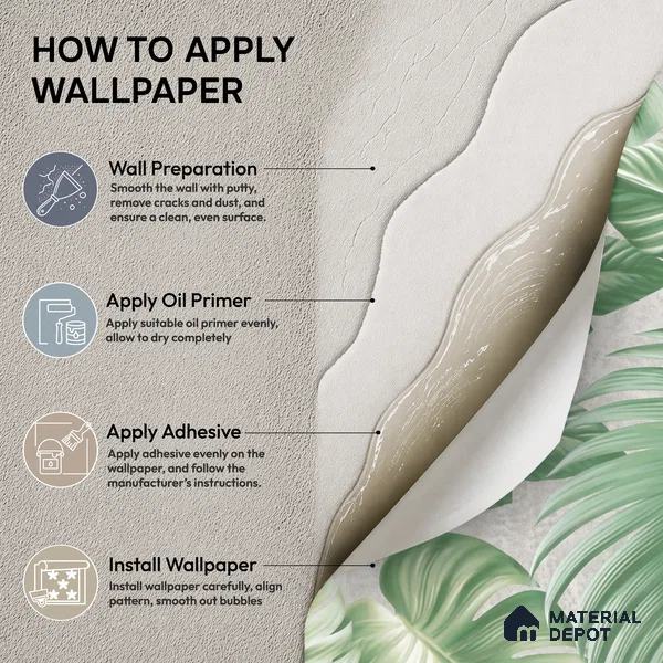 52524-3 | 5 Meter x 42 Inches Florals Look Wallpaper - 57.41 Sq. Ft.