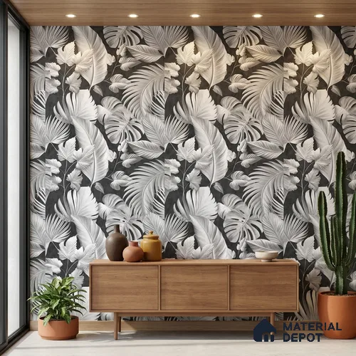 52524-4 | 5 Meter x 42 Inches Florals Look Wallpaper - 57.41 Sq. Ft.