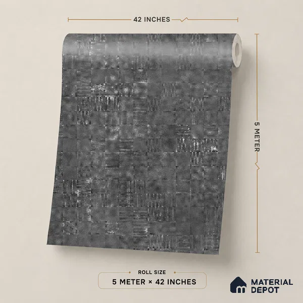 52523-4 | 5 Meter x 42 Inches Stone Look Wallpaper - 57.41 Sq. Ft.