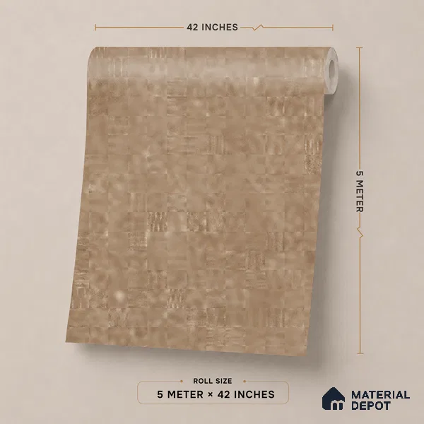 52523-7 | 5 Meter x 42 Inches Stone Look Wallpaper - 57.41 Sq. Ft.